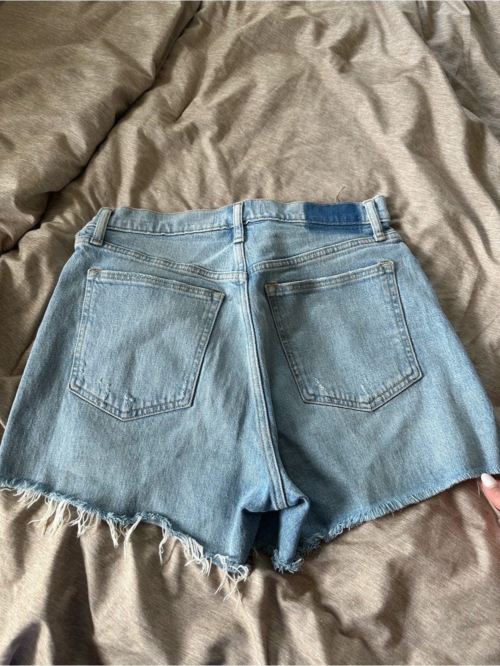 Abercrombie Curve Love denim shorts - Picture 3 of 12